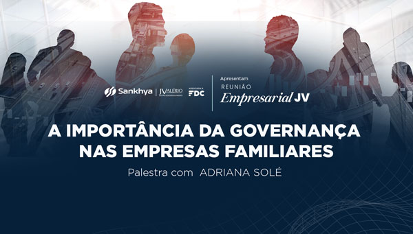 Governança nas empresas familiares é tema de palestra que acontece em Cascavel no próximo dia 26 | JValério